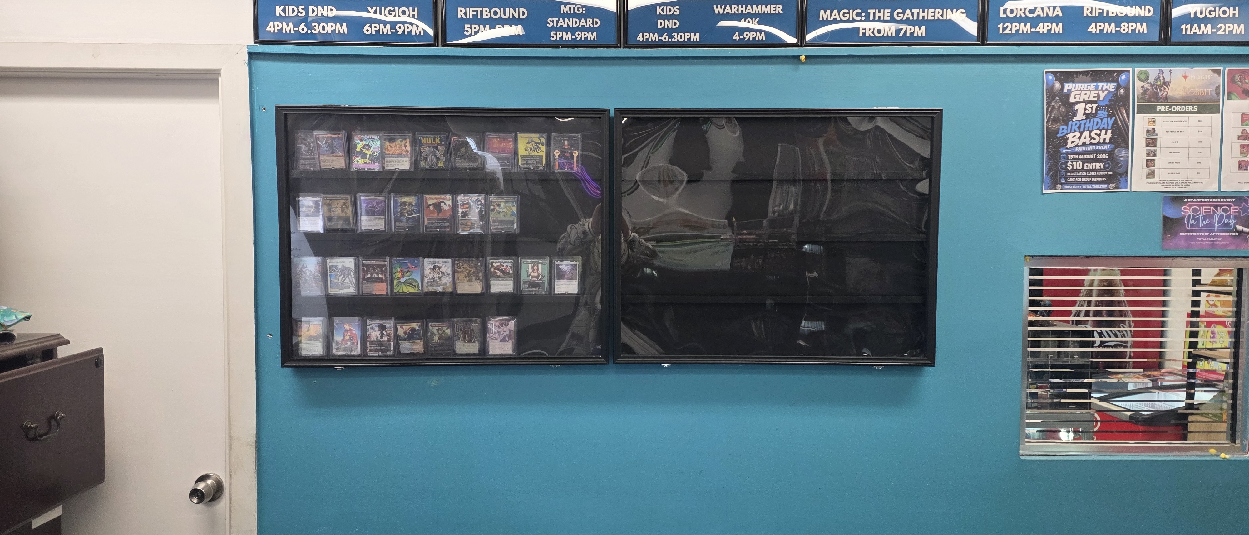 Card Vaults for Local Game Shop